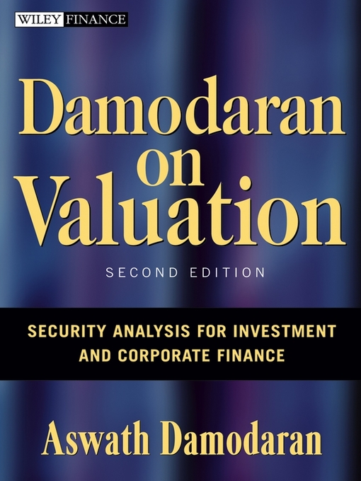 Title details for Damodaran on Valuation by Aswath Damodaran - Available